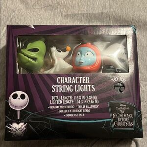 Disney The Nightmare Before Christmas Character Lights - Green, White, Red